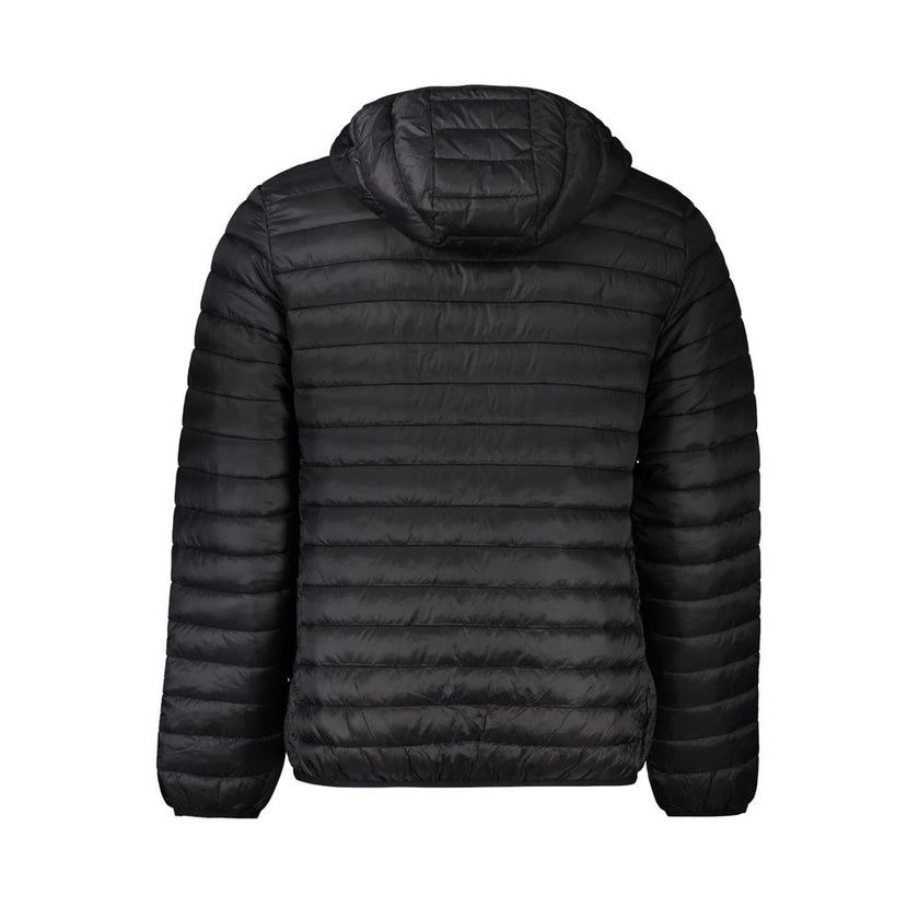 Cavalli Class Schwarze Polyamid-Jacke für Männer