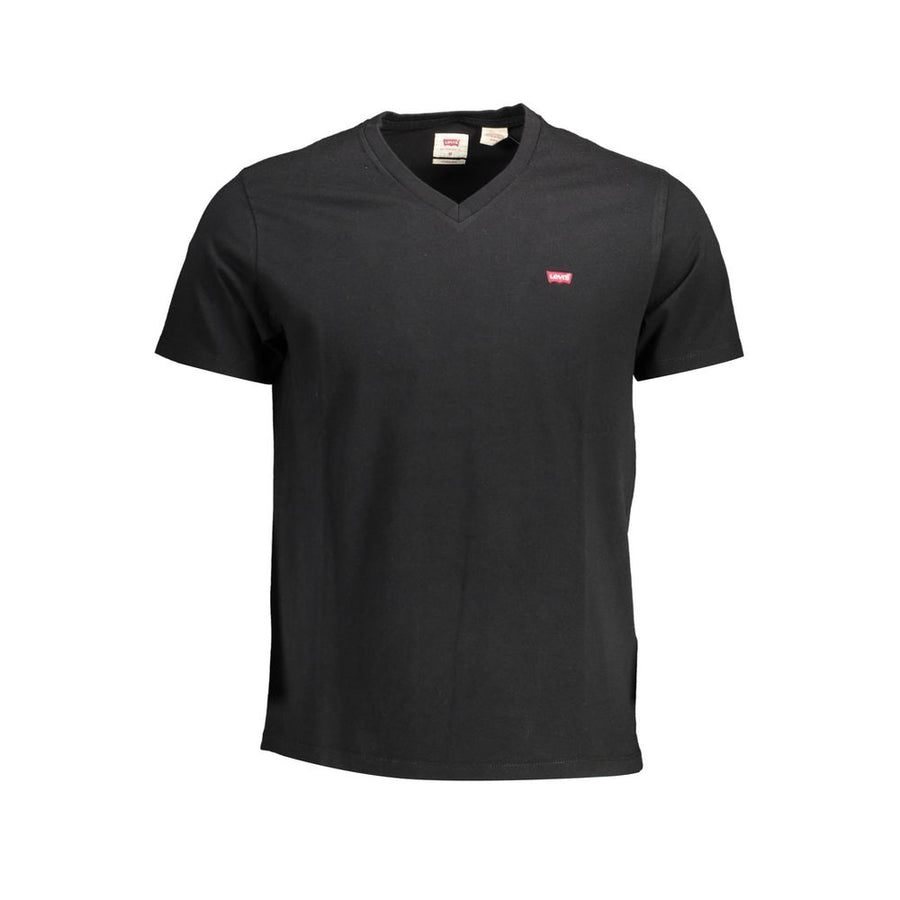 Levi's Men's Black Cotton T-Shirt