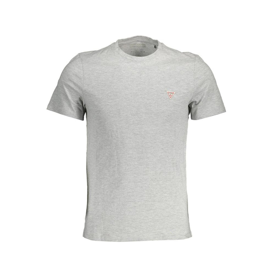 Guess Jeans Grey Cotton T-Shirt for Men