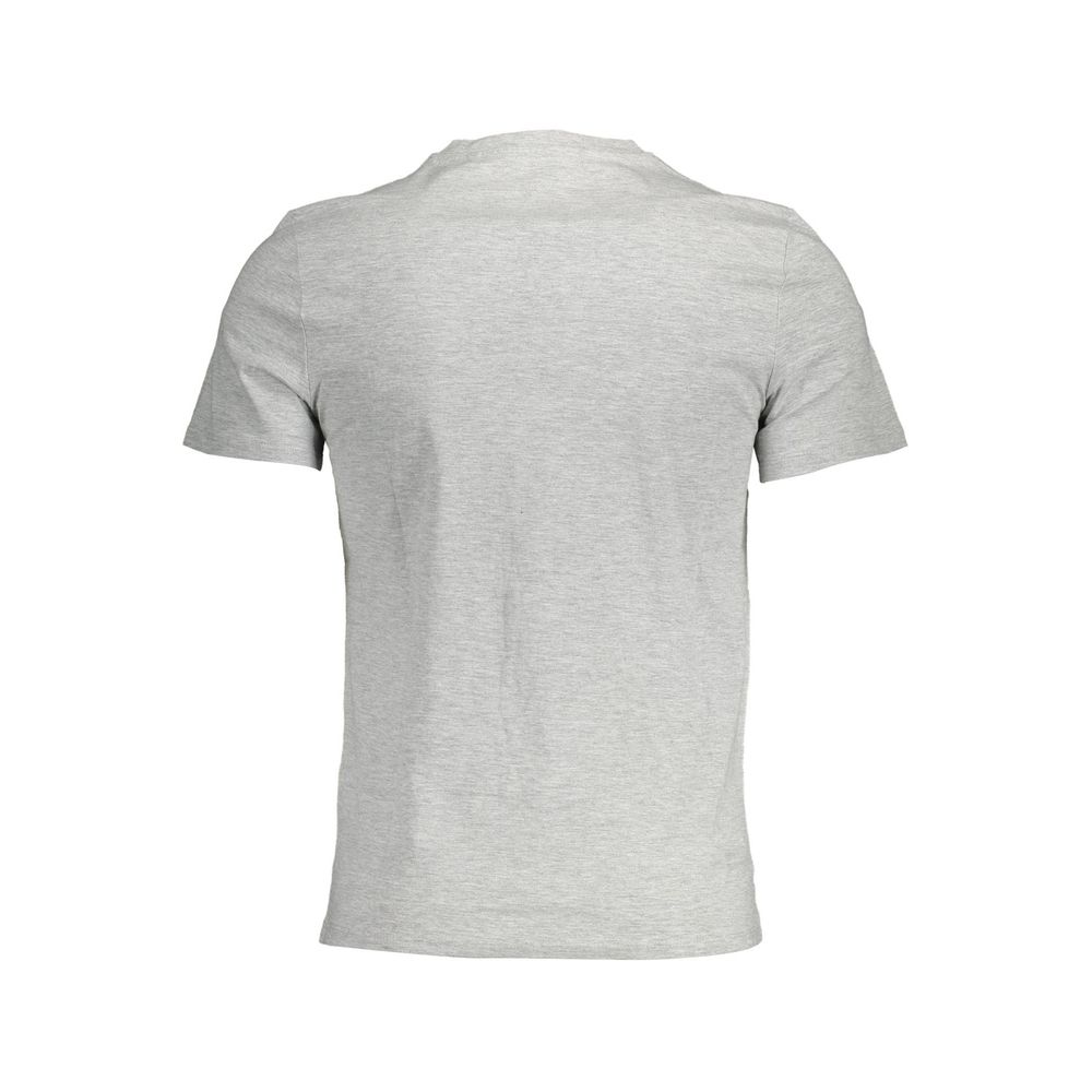 Guess Jeans Grigio Baumwoll-T-Shirt für Herren