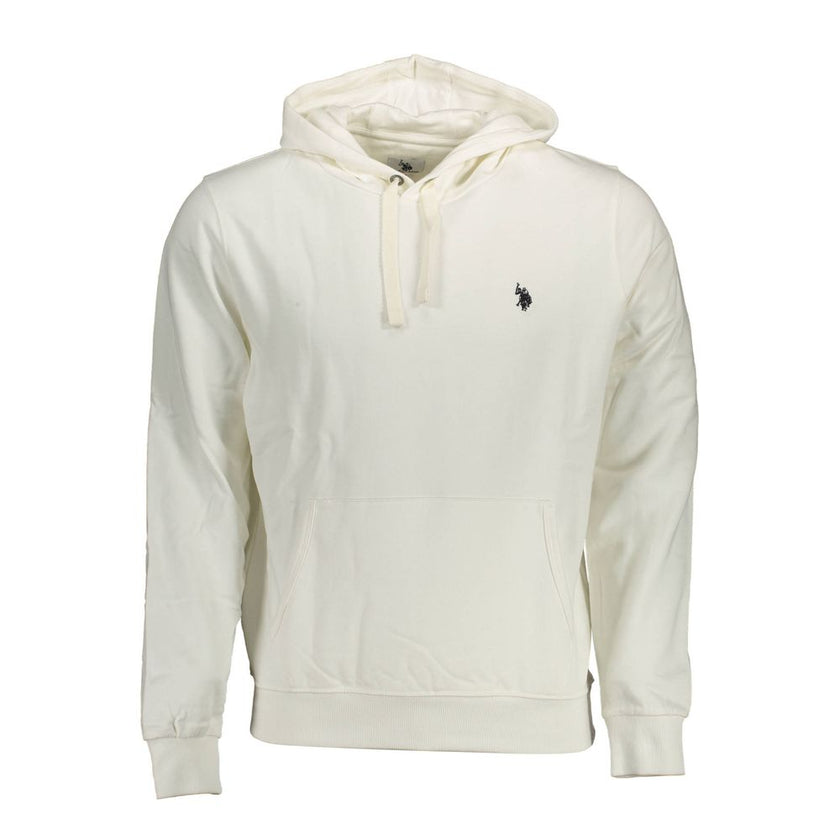 U.S. POLO ASSN. Weißer Baumwollpullover für Männer