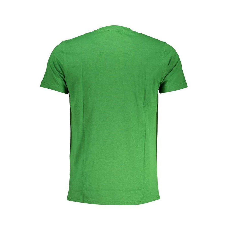 Cavalli Class Men's Green Cotton T-Shirt