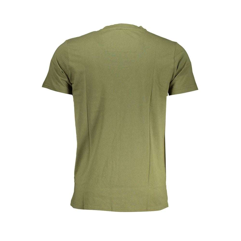 Cavalli Class Men's Green Cotton T-Shirt