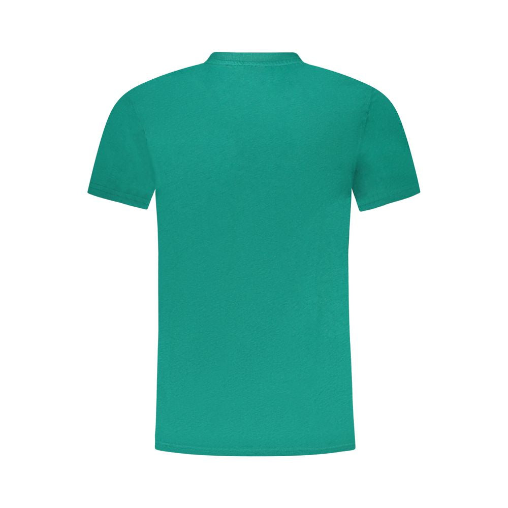 Cavalli Class Verde Baumwoll-T-Shirt für Herren