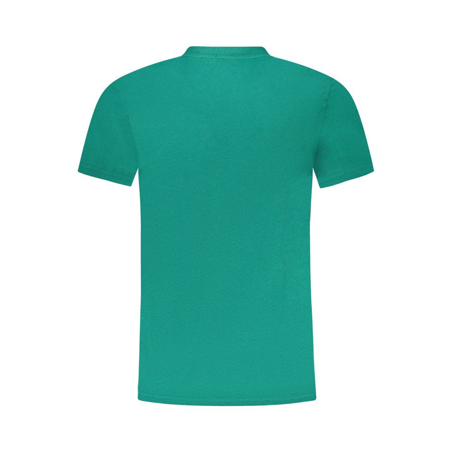 Cavalli Class Men's Green Cotton T-Shirt