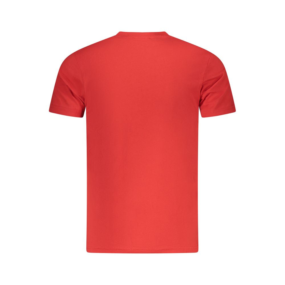 Cavalli Class Men's Red Cotton T-Shirt