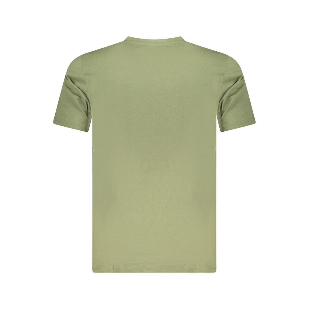 Cavalli Class Men's Green Cotton T-Shirt