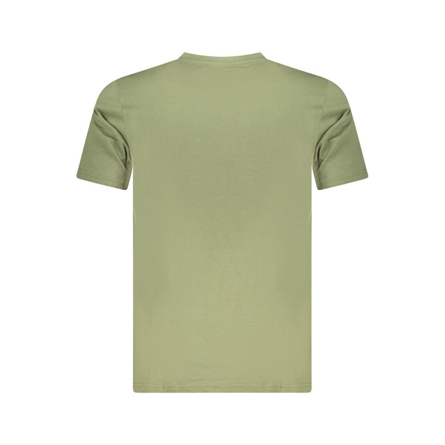 Cavalli Class Men's Green Cotton T-Shirt