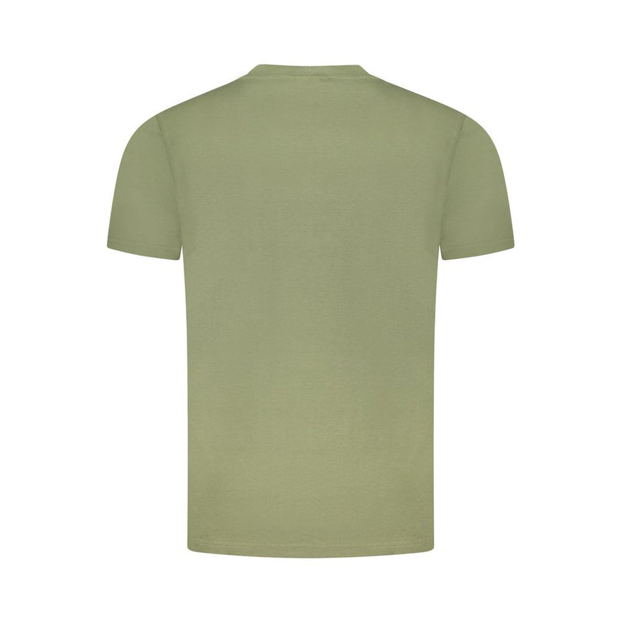 Cavalli Class Men's Green Cotton T-Shirt