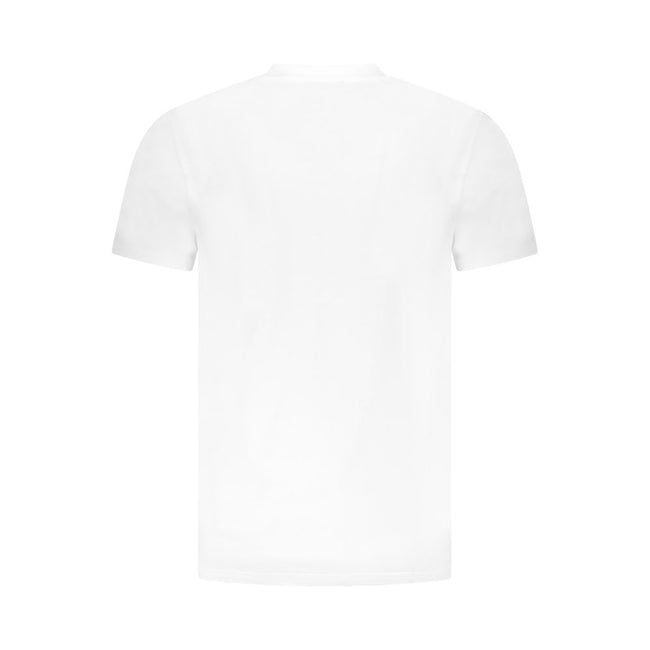 Cavalli Class Bianco Baumwoll-T-Shirt für Herren