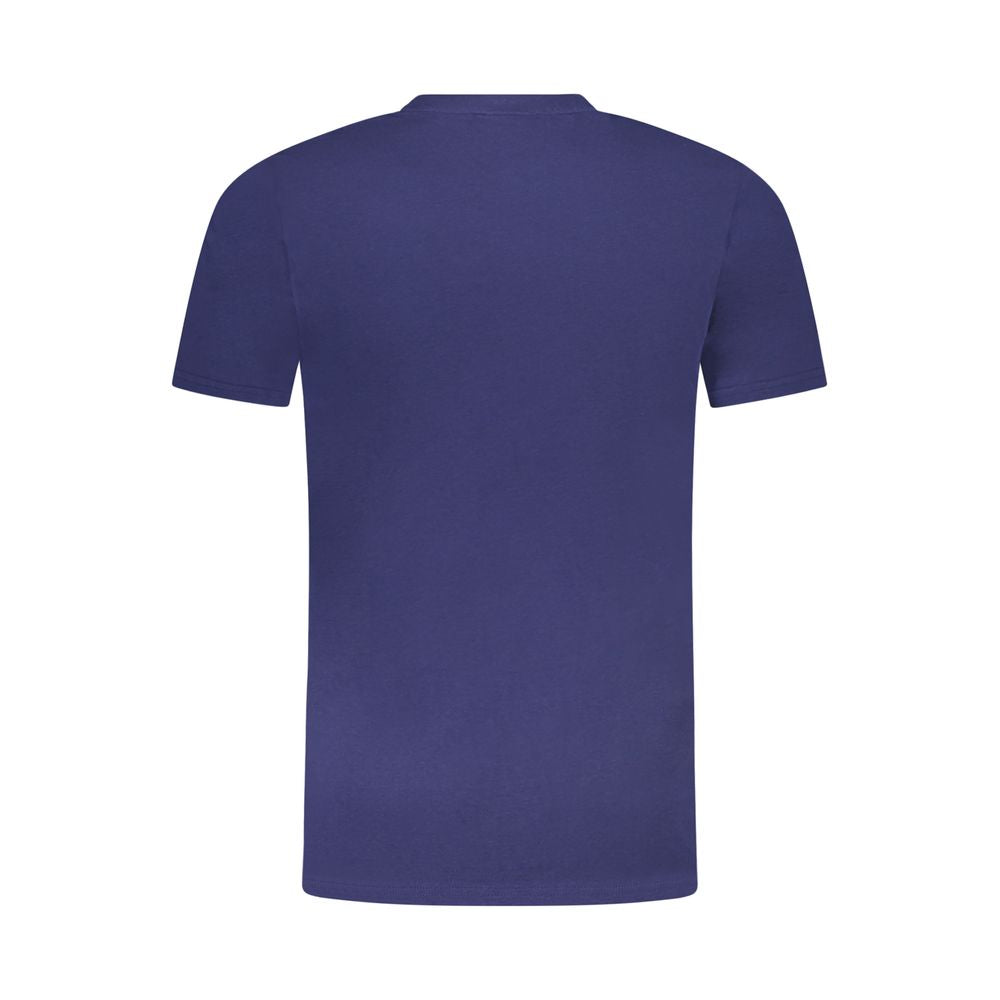 Cavalli Class Men's Blue Cotton T-Shirt