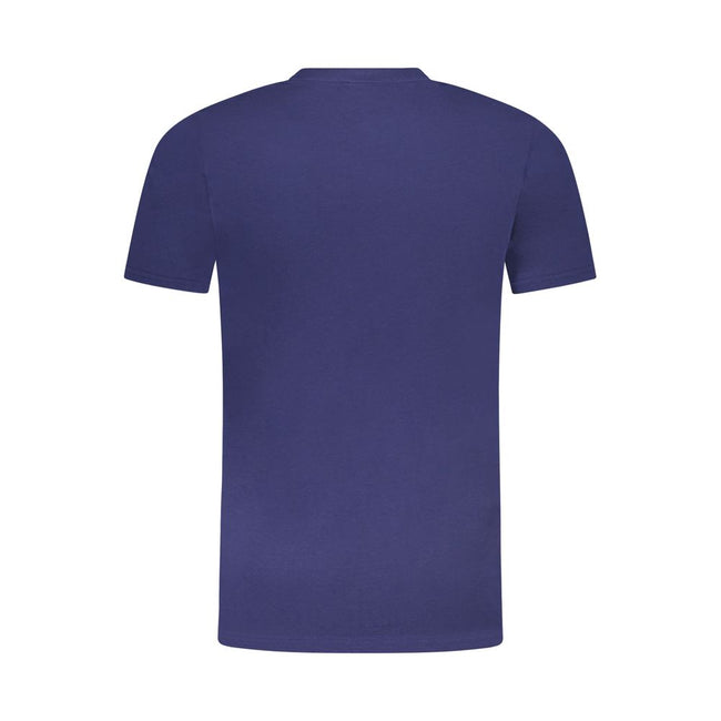 Cavalli Class Blu Baumwoll-T-Shirt für Herren