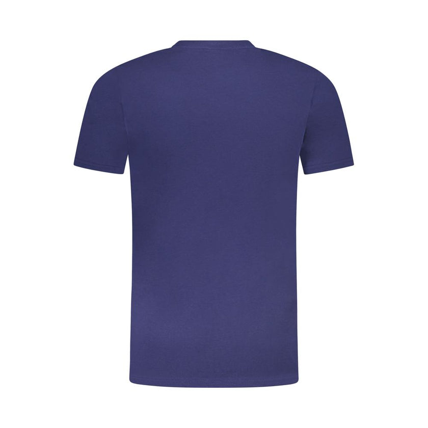 Cavalli Class Blu Baumwoll-T-Shirt für Herren