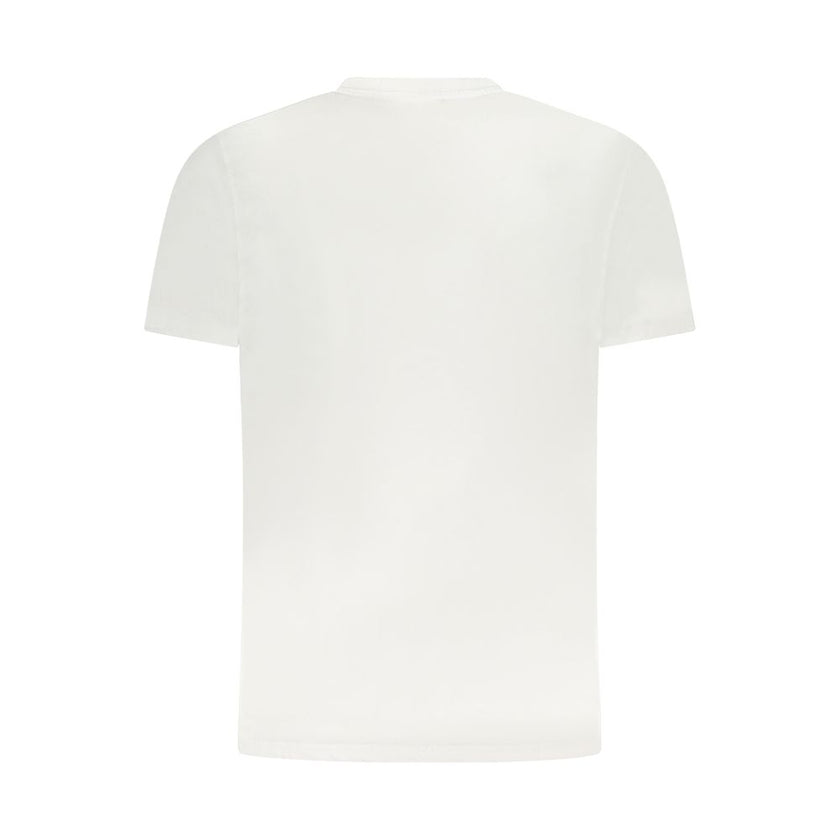 Cavalli Class Weißes Baumwoll-T-Shirt für Herren