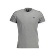 La Martina Grigio Baumwoll-T-Shirt für Herren