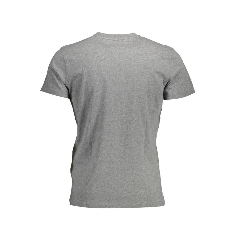 La Martina Grigio Baumwoll-T-Shirt für Herren