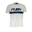 Plein Sport Weißes Herren-T-Shirt aus Baumwolle