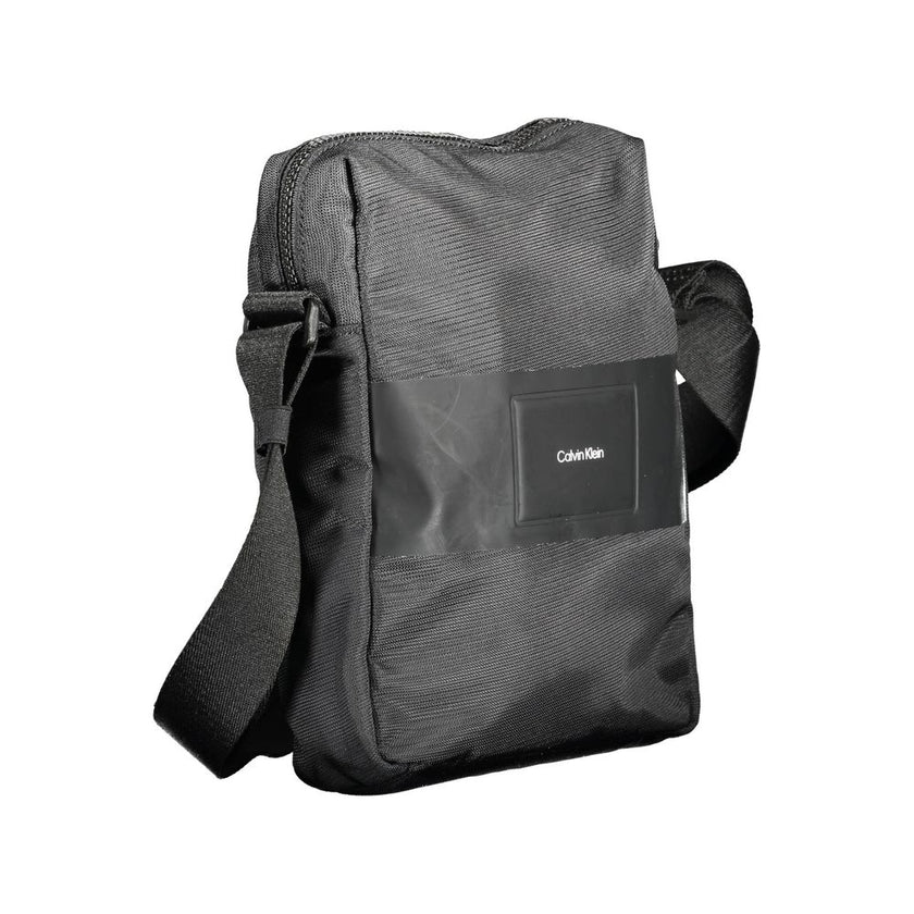 Calvin Klein Schwarze Schultertasche aus Polyester