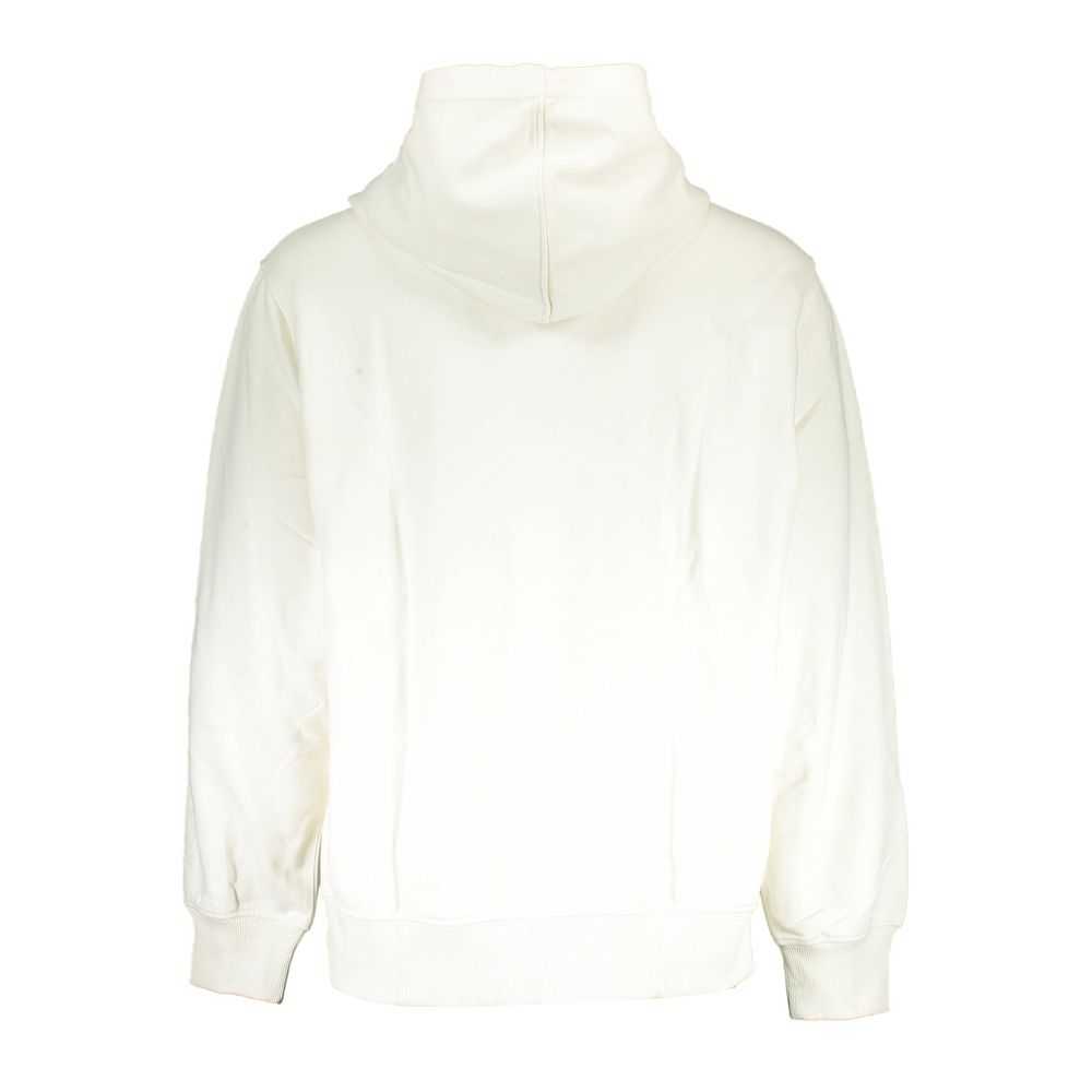 Calvin Klein Men's White Cotton Sweatshirt
