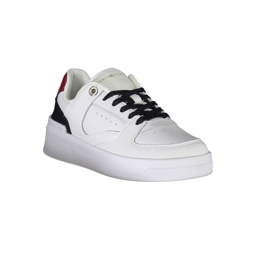 Tommy Hilfiger white canvas sneakers