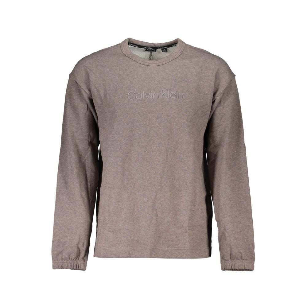 Calvin Klein Men's Brown Cotton Sweatshirt