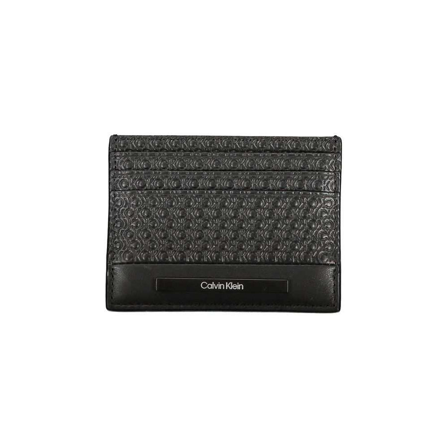 Calvin Klein Schwarzes Polyester Portemonnaie