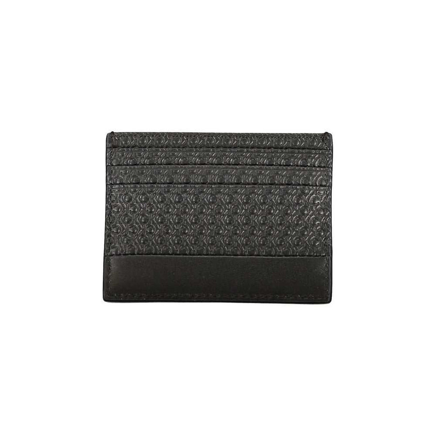 Calvin Klein Schwarzes Polyester Portemonnaie