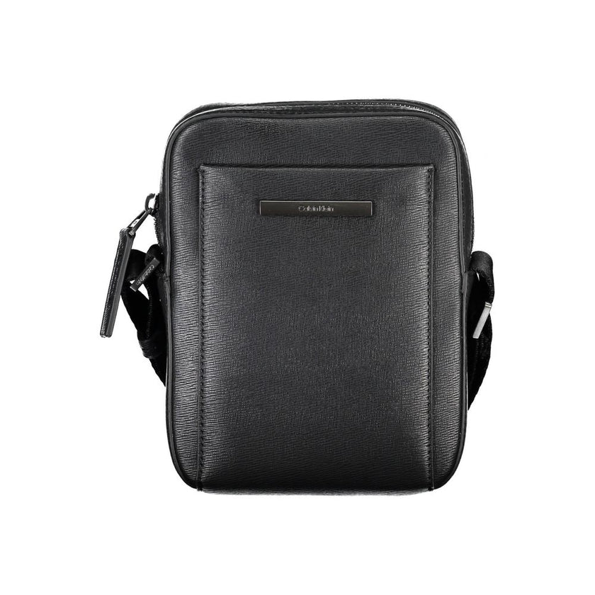 Calvin Klein Schwarze Polyester-Umhängetasche