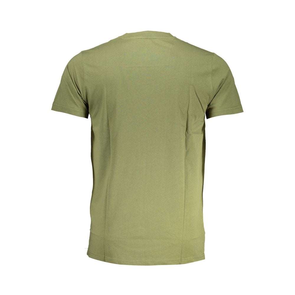 Cavalli Class Men's Green Cotton T-Shirt