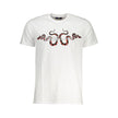 Cavalli Class Weißes Baumwoll-T-Shirt für Herren