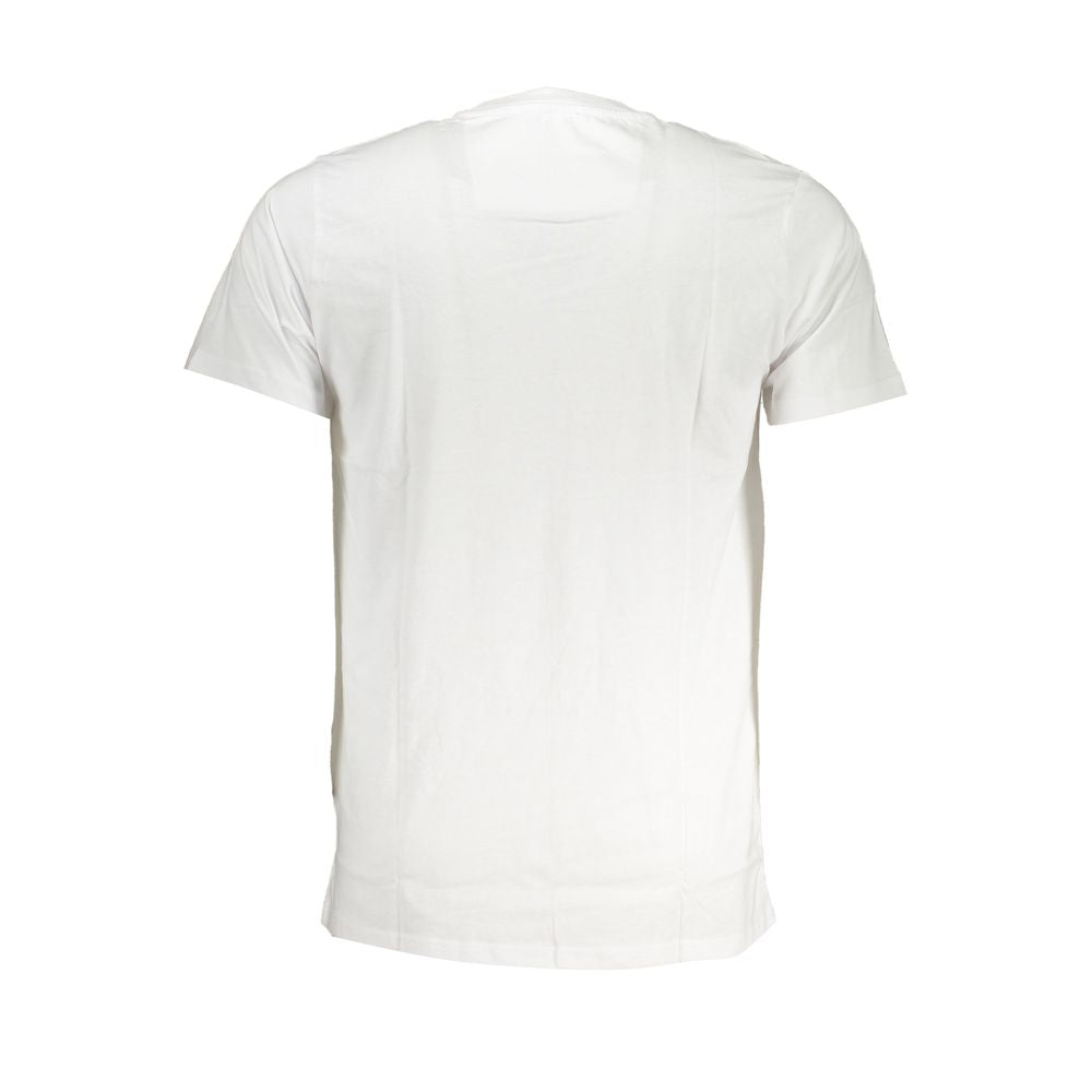 Cavalli Class Weißes Baumwoll-T-Shirt für Herren