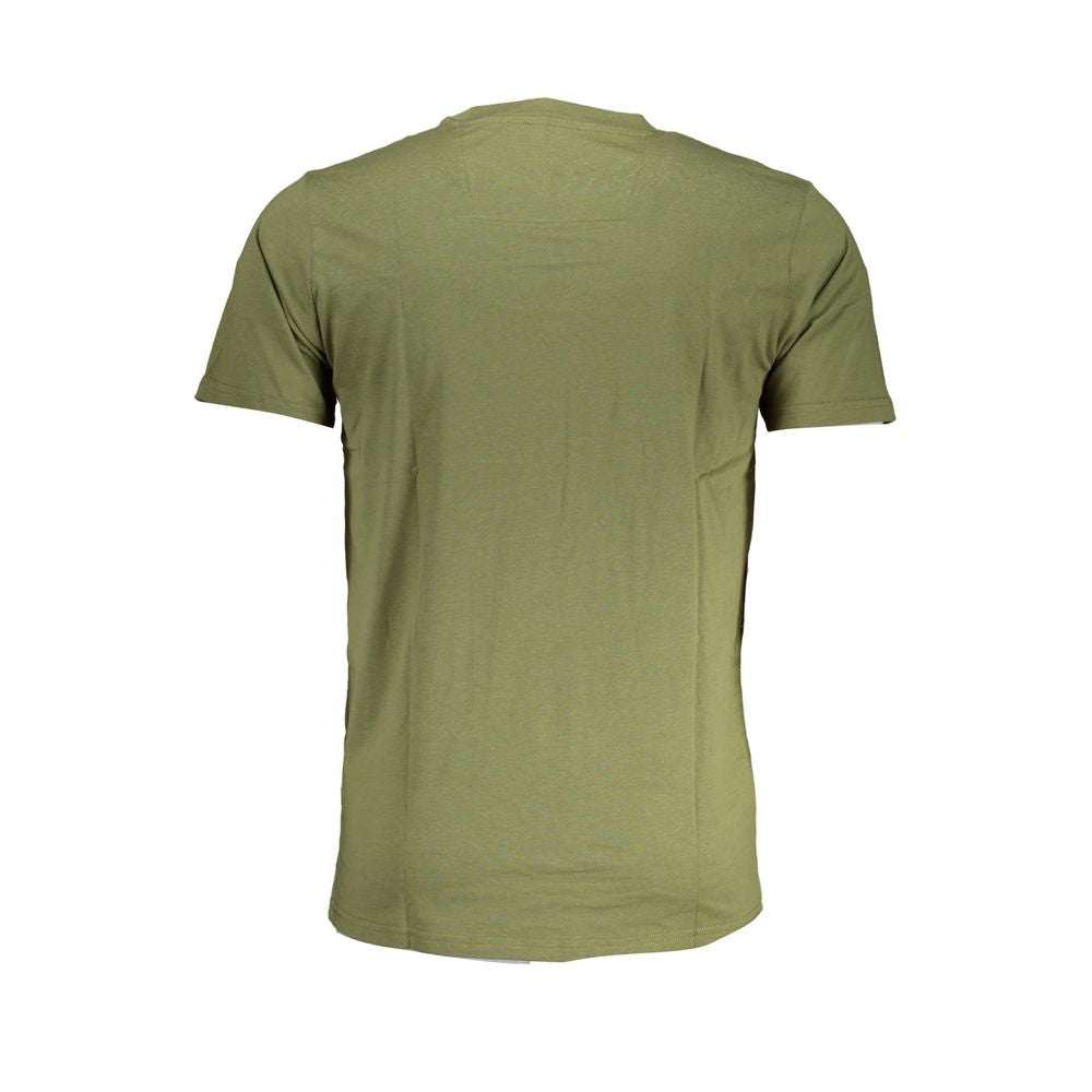 Cavalli Class Men's Green Cotton T-Shirt