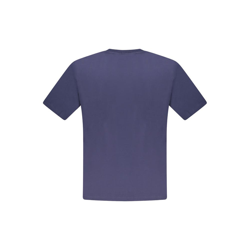 North Sails Blaues Baumwoll-T-Shirt für Herren