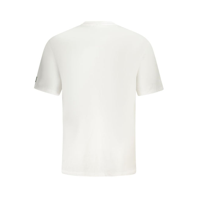 Fila Weißes Baumwoll-T-Shirt für Herren