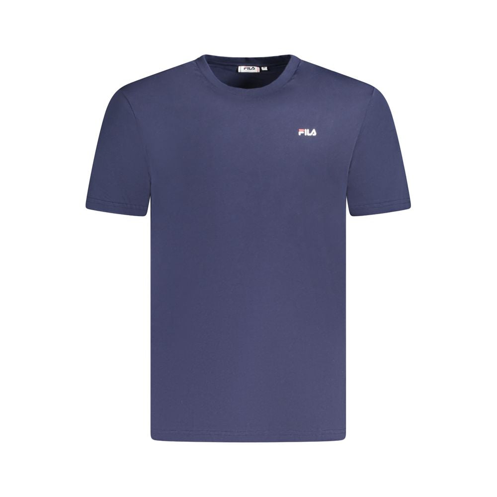 Fila Blu Baumwoll-T-Shirt für Herren