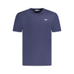 Fila Blu Baumwoll-T-Shirt für Herren
