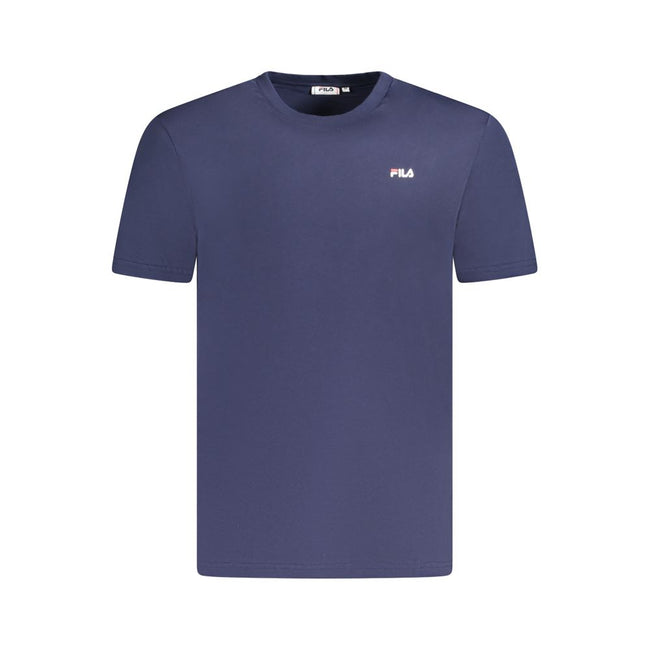 Fila Blu Baumwoll-T-Shirt für Herren