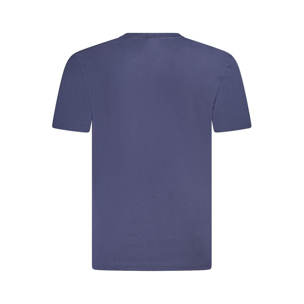 Fila Blu Baumwoll-T-Shirt für Herren