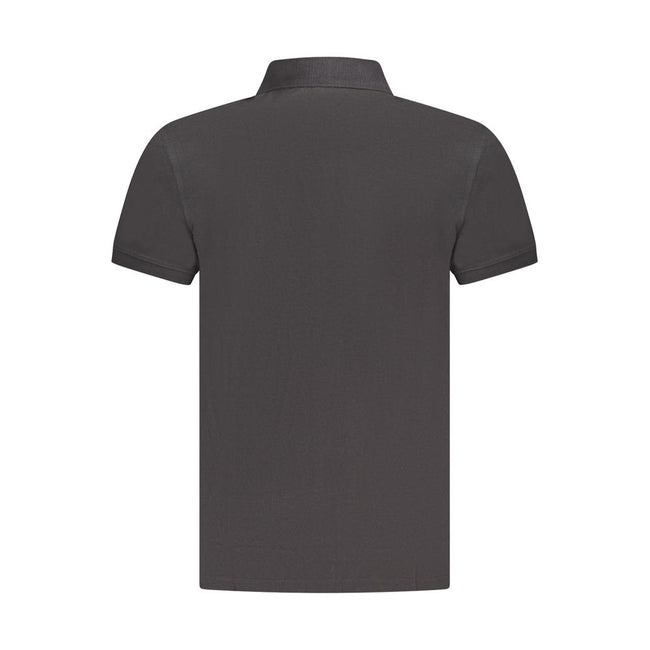 Timberland Schwarzes Herren-Poloshirt aus Baumwolle