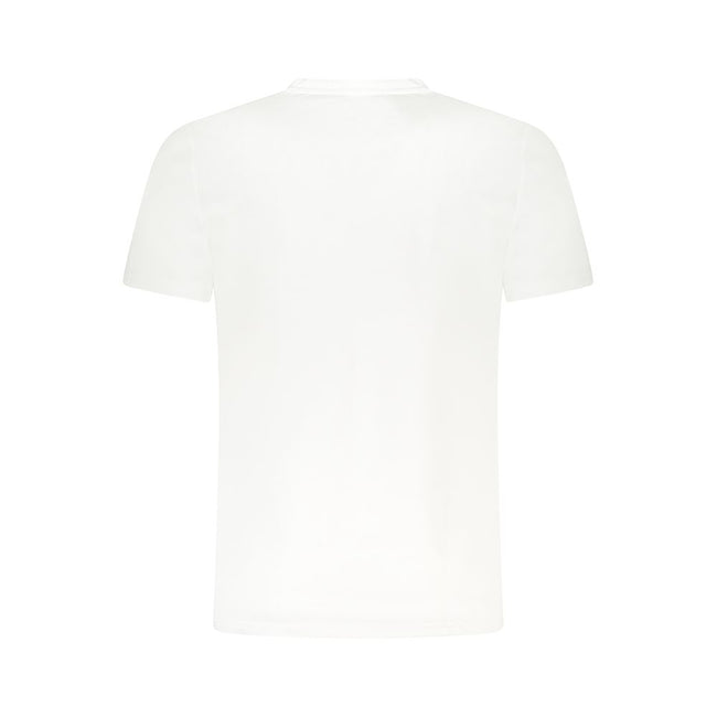 Cavalli Class Bianco Baumwoll-T-Shirt für Herren