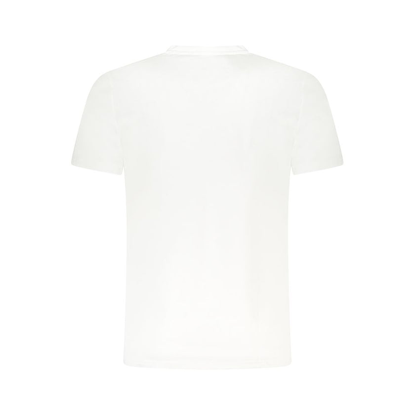 Cavalli Class Bianco Baumwoll-T-Shirt für Herren