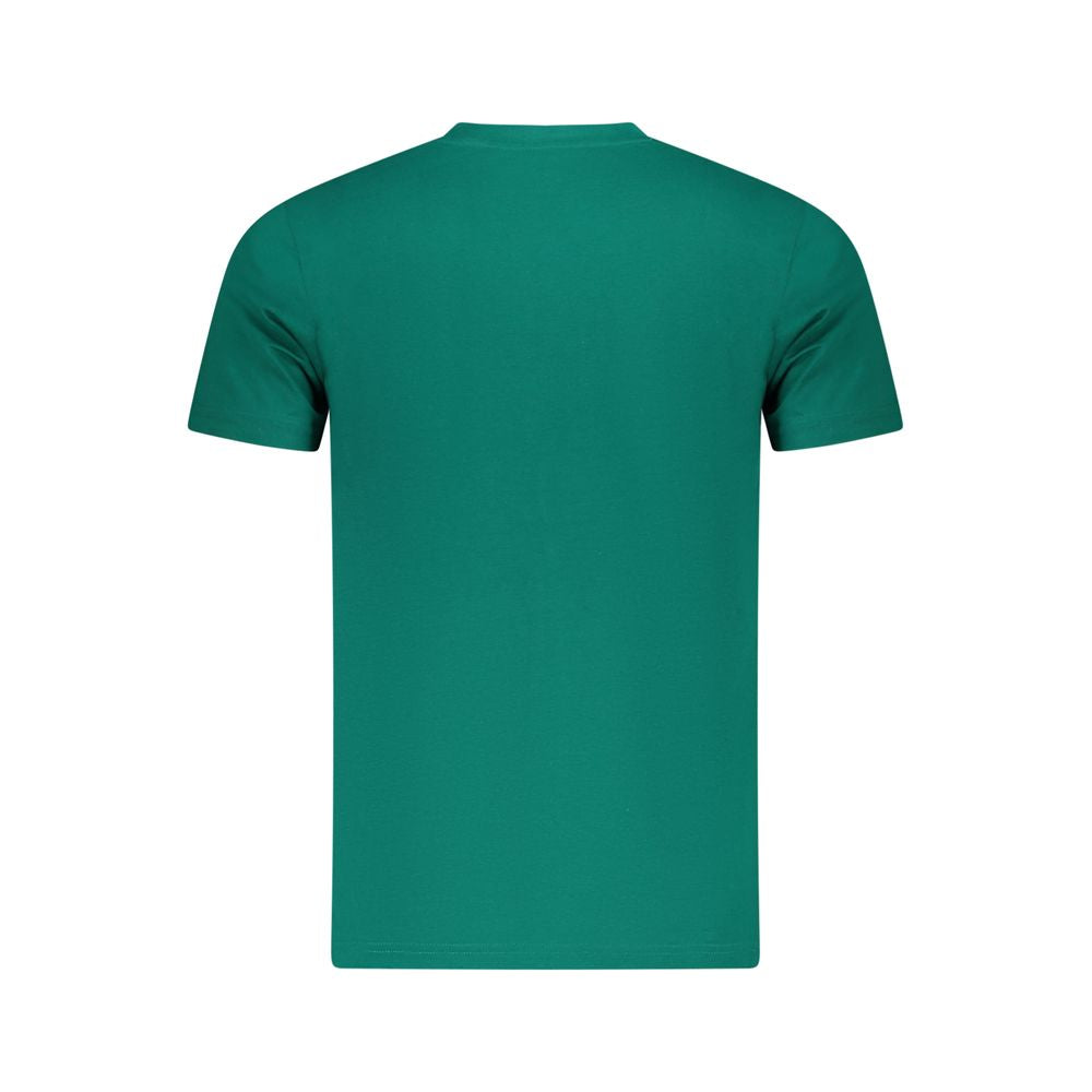 Cavalli Class Men's Green Cotton T-Shirt