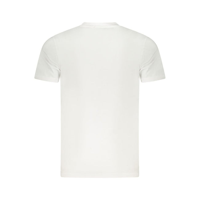 Cavalli Class Bianco Baumwoll-T-Shirt für Herren