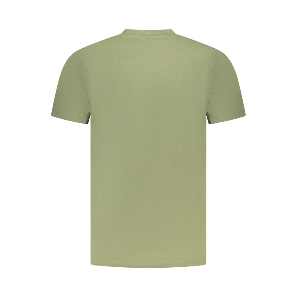 Cavalli Class Men's Green Cotton T-Shirt