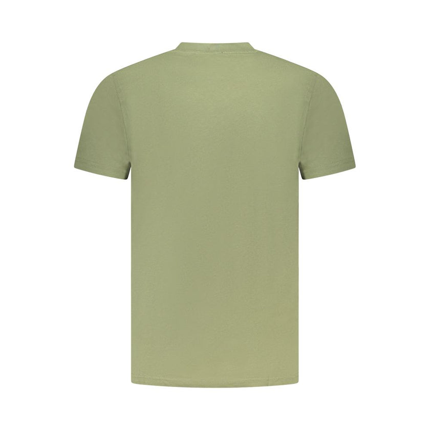 Cavalli Class Verde Baumwoll-T-Shirt für Herren
