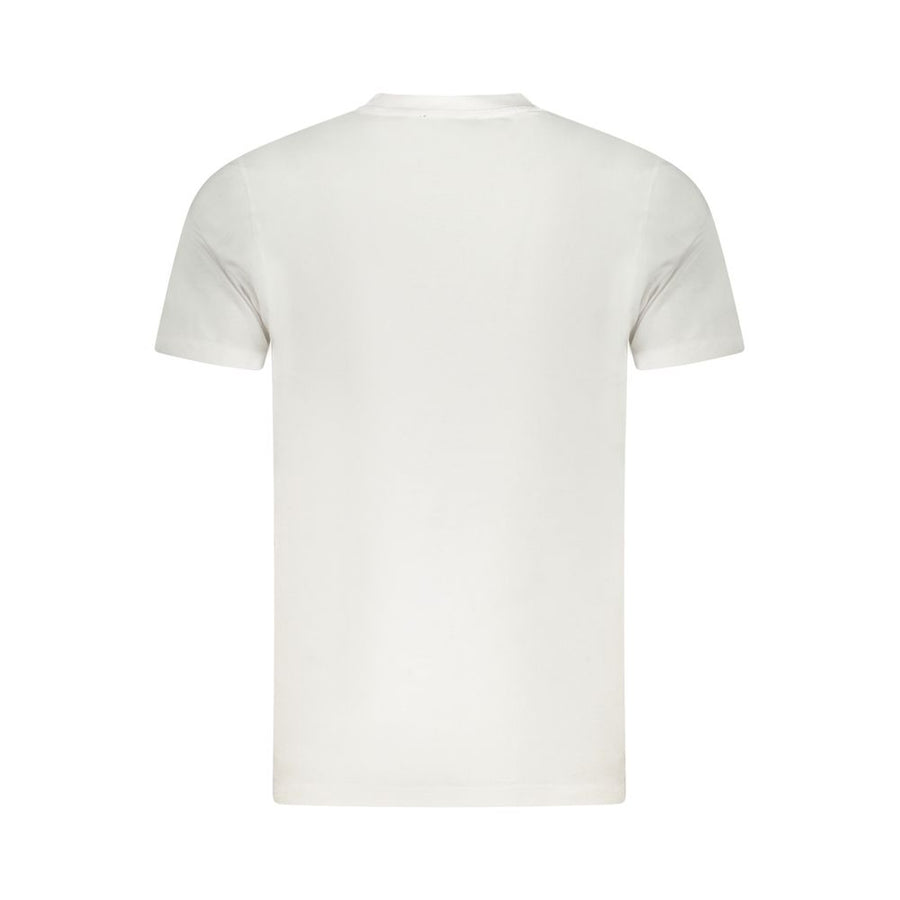 Cavalli Class Men's White Cotton T-Shirt