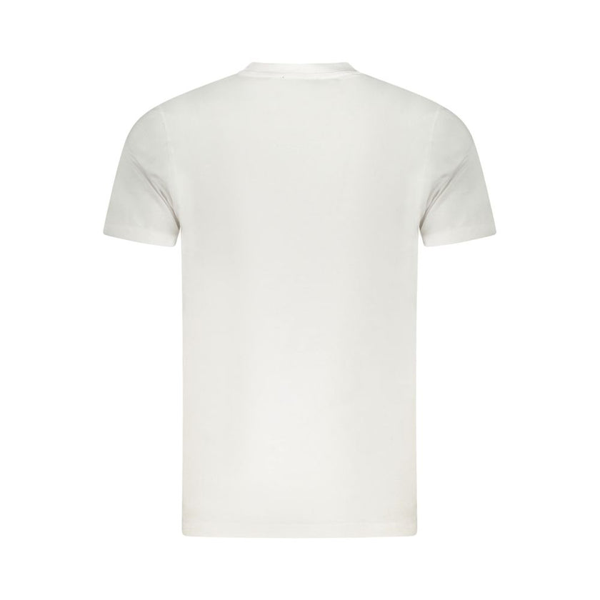 Cavalli Class Bianco Baumwoll-T-Shirt für Herren