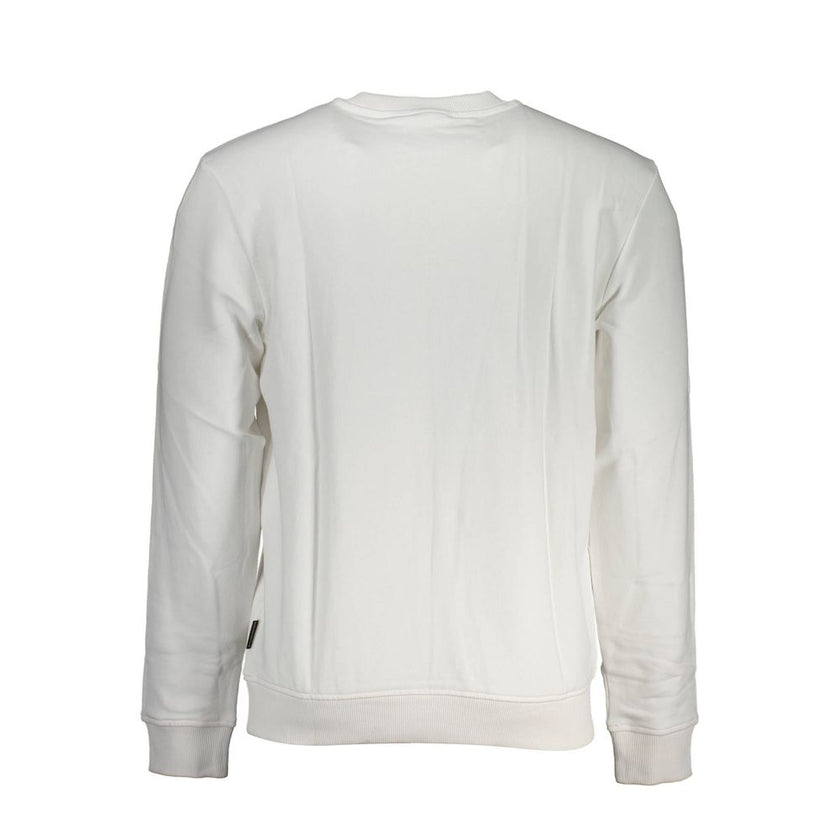 Napapijri Bianco Baumwoll-Sweatshirt für Herren