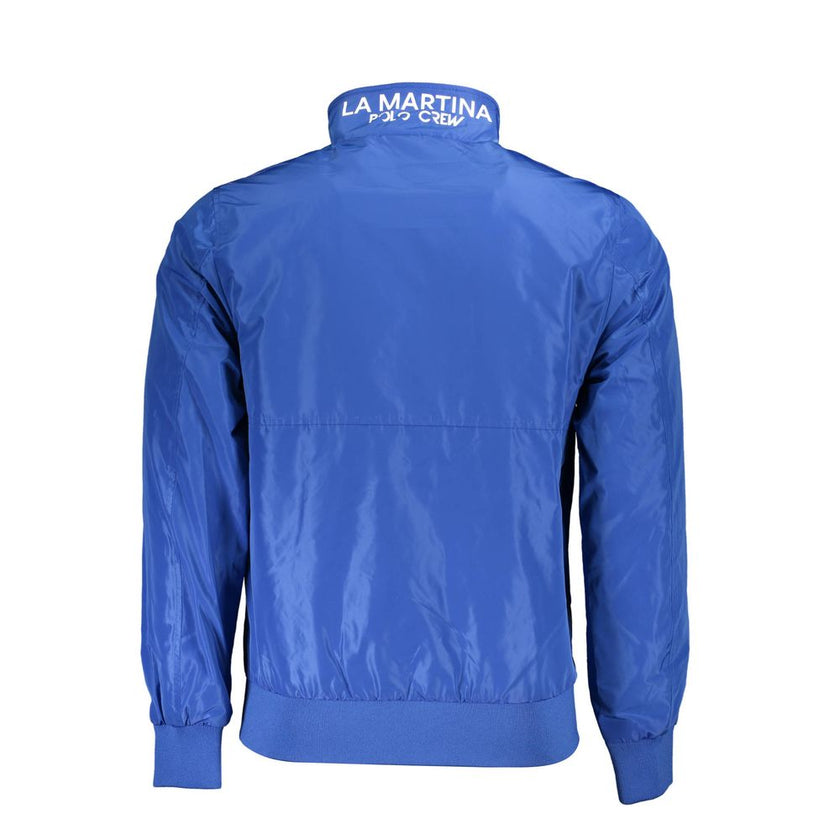 La Martina Blu Polyester Herrenjacke