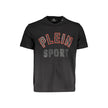 Plein Sport Schwarzes Baumwoll-T-Shirt für Herren